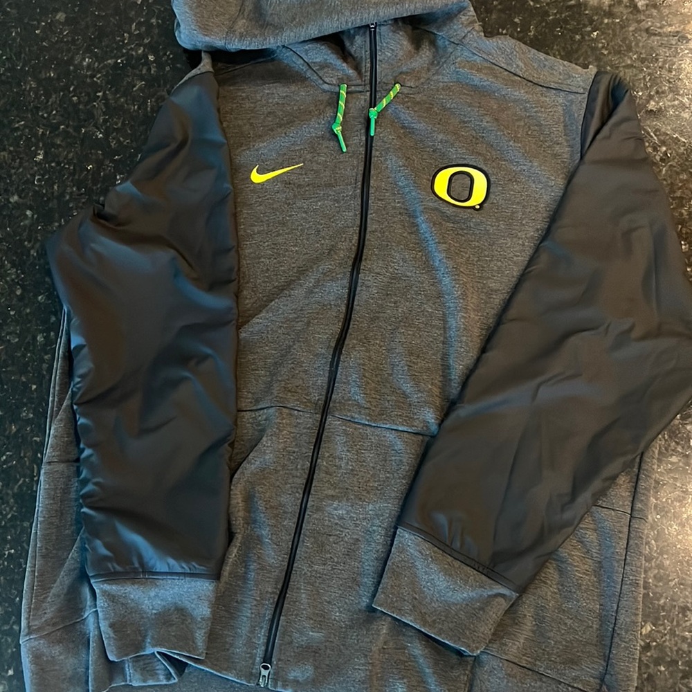 Men’s Nike Oregon Duck Zip Sweatshirt Jacket
